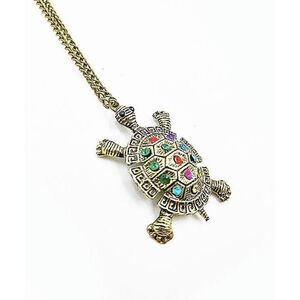 *Clearance* Ladies Turtle Necklace